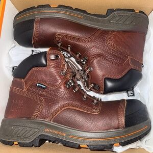 Timberland PRO Helix HD Composite Safety Toe Waterproof Boots Men's 8.5